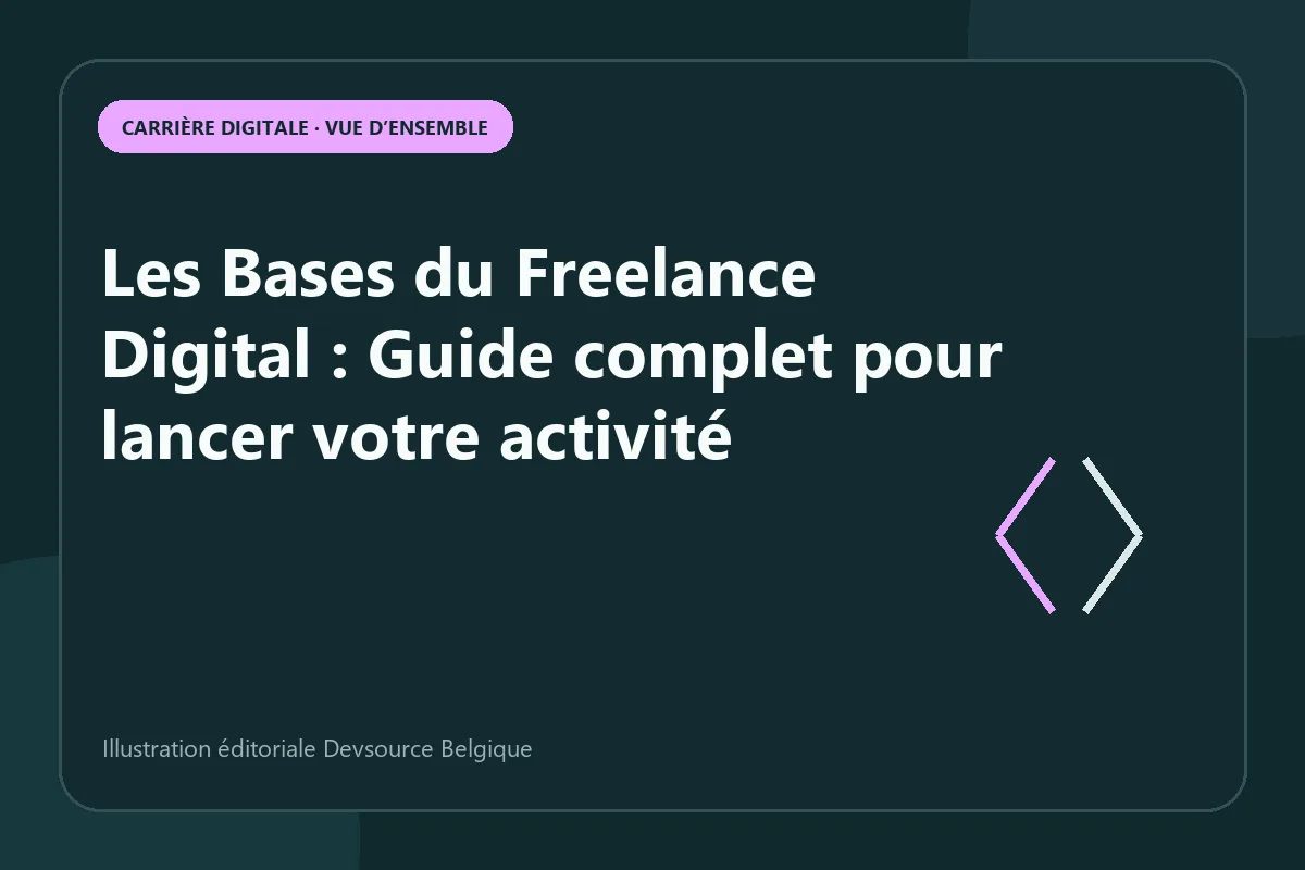 Article : les Bases du Freelance Digital : Guide complet pour lancer votre activité
