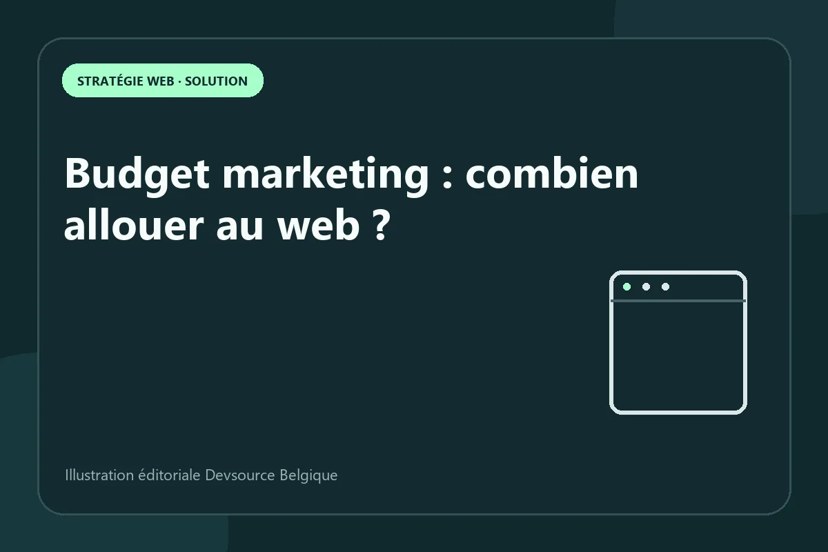 Solution : budget marketing : combien allouer au web