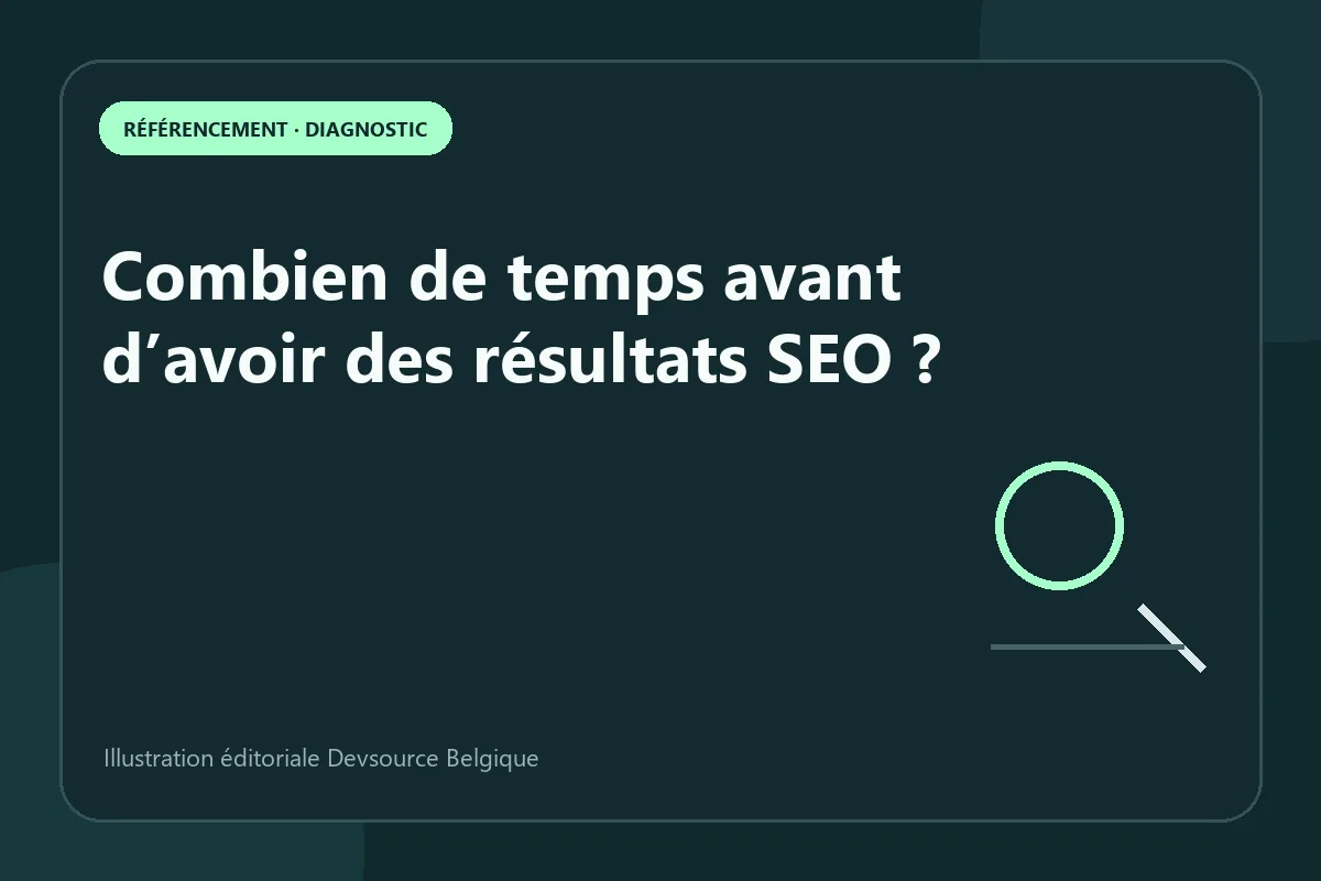 Diagnostic : combien de temps avant d’avoir des résultats SEO