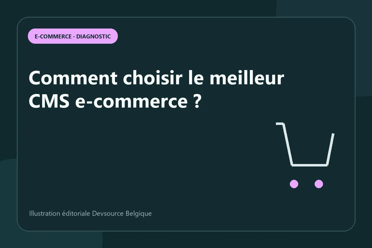 Diagnostic : comment choisir le meilleur CMS e-commerce
