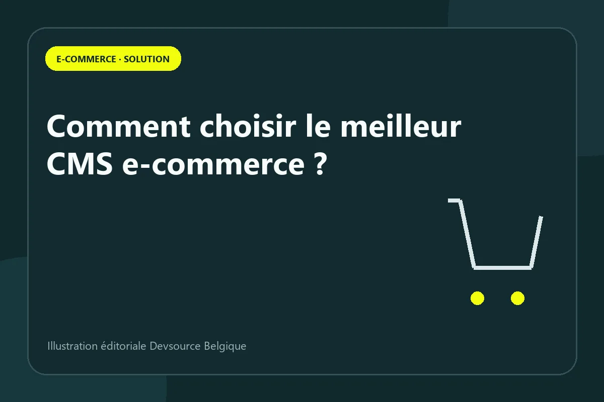 Solution : comment choisir le meilleur CMS e-commerce