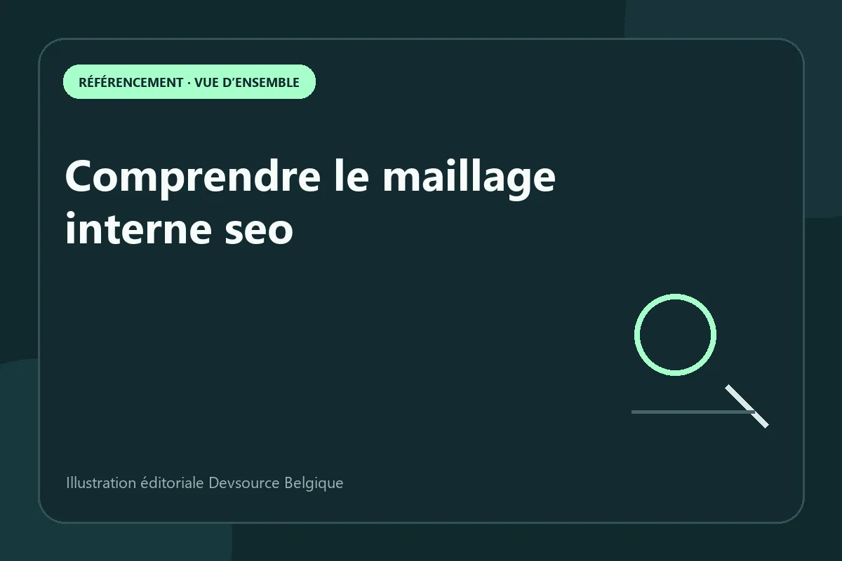 Article : comprendre le maillage interne seo