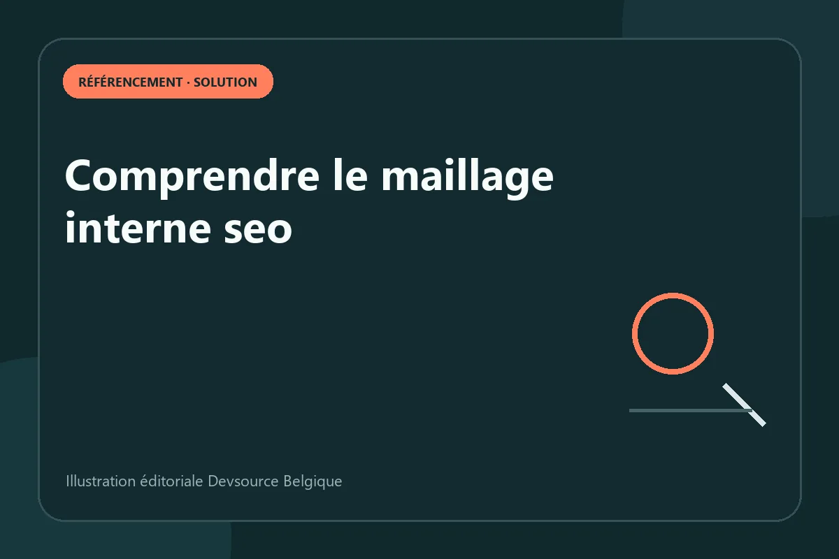 Solution : comprendre le maillage interne seo