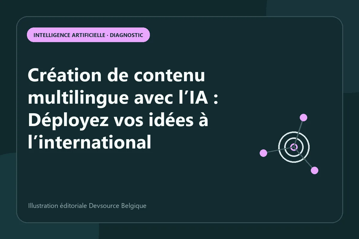 Diagnostic : création de contenu multilingue avec l’IA : Déployez vos idées à l’internati…