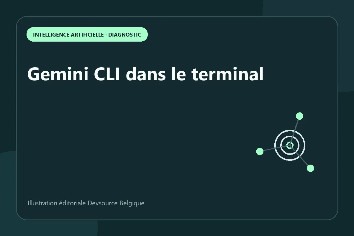 Diagnostic : gemini CLI dans le terminal