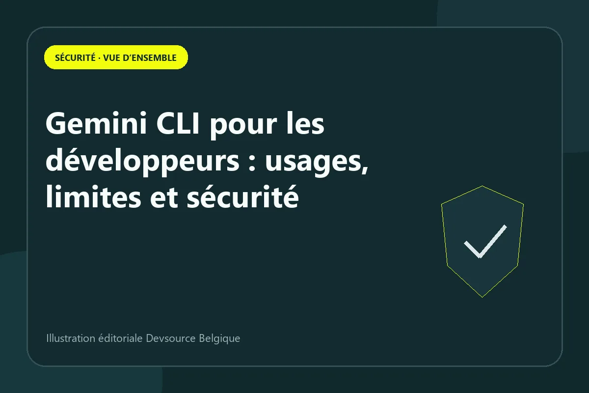 Article : gemini CLI pour les développeurs : usages, limites et sécurité