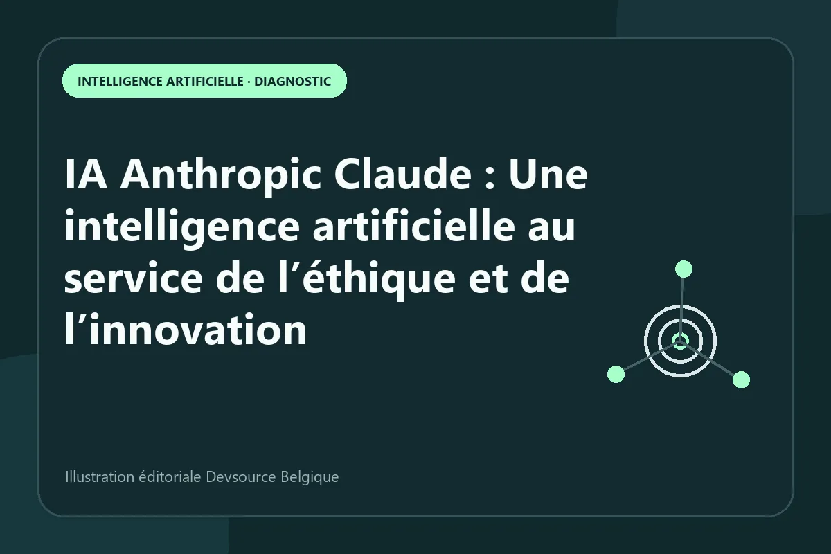Diagnostic : iA Anthropic Claude : Une intelligence artificielle au service de l’éthique…
