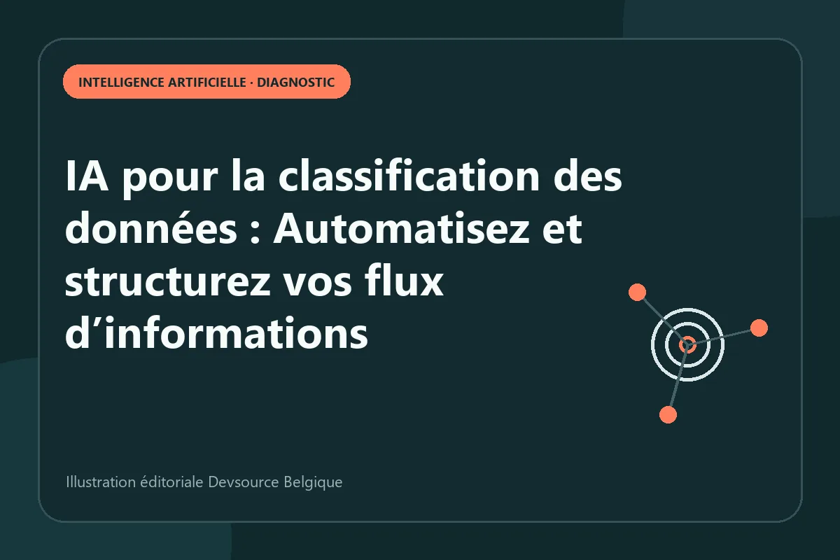 Diagnostic : iA pour la classification des données : Automatisez et structurez vos flux d…