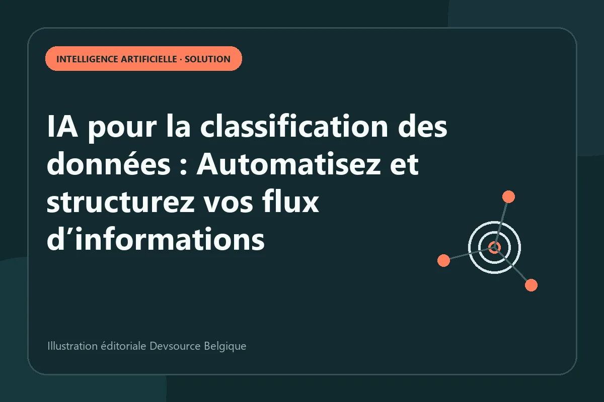 Solution : iA pour la classification des données : Automatisez et structurez vos flux d’i…