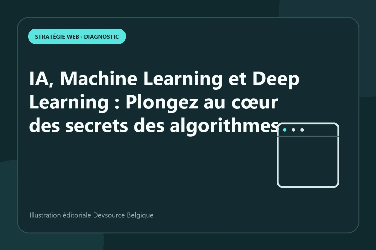 Diagnostic : iA, Machine Learning et Deep Learning : Plongez au cœur des secrets des algo…