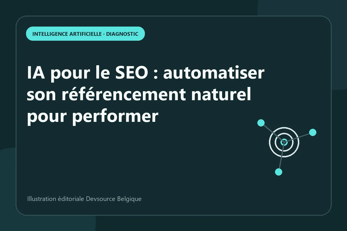 Diagnostic : iA pour le SEO : automatiser son référencement naturel pour performer