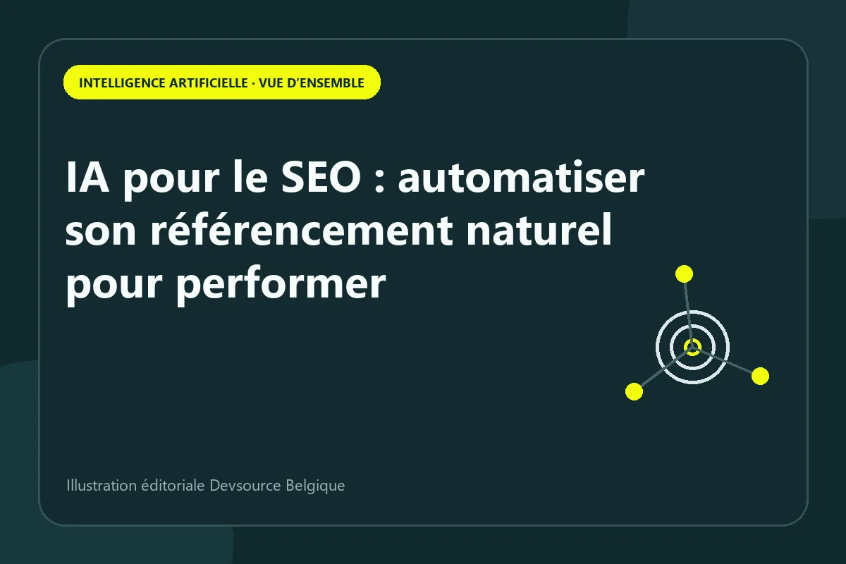 Article : iA pour le SEO : automatiser son référencement naturel pour performer