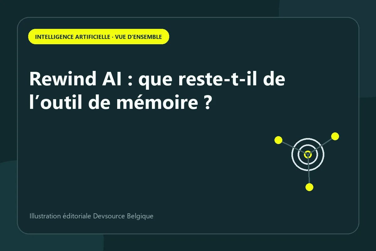 Article : rewind AI : que reste-t-il de l’outil de mémoire