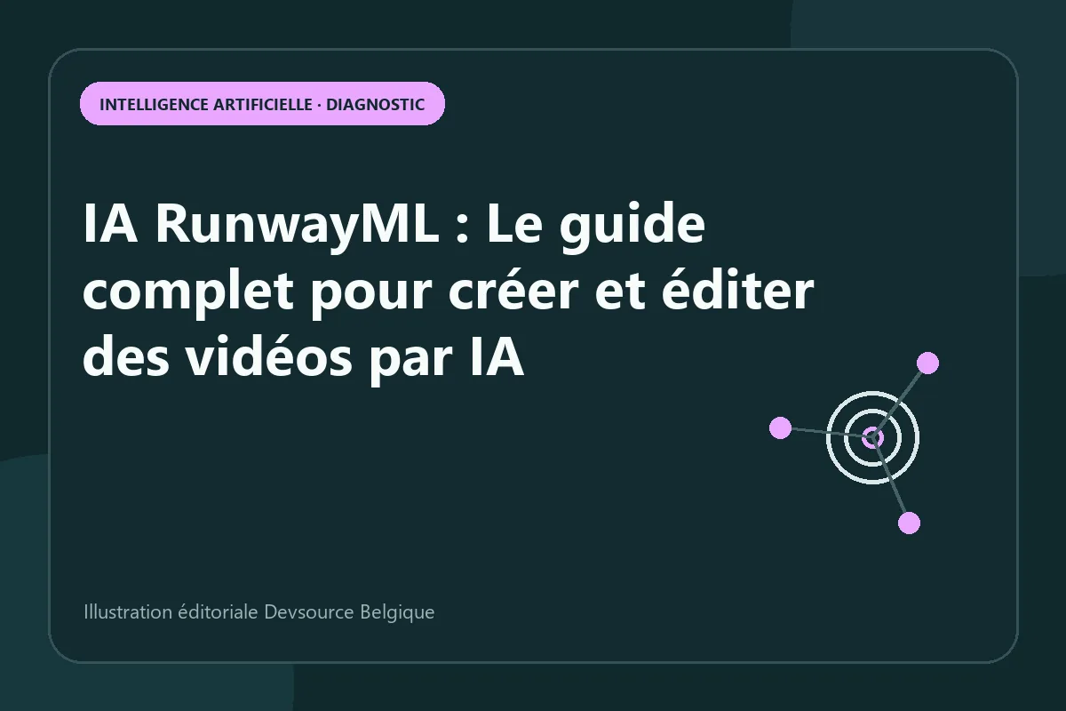 Diagnostic : iA RunwayML : Le guide complet pour créer et éditer des vidéos par IA