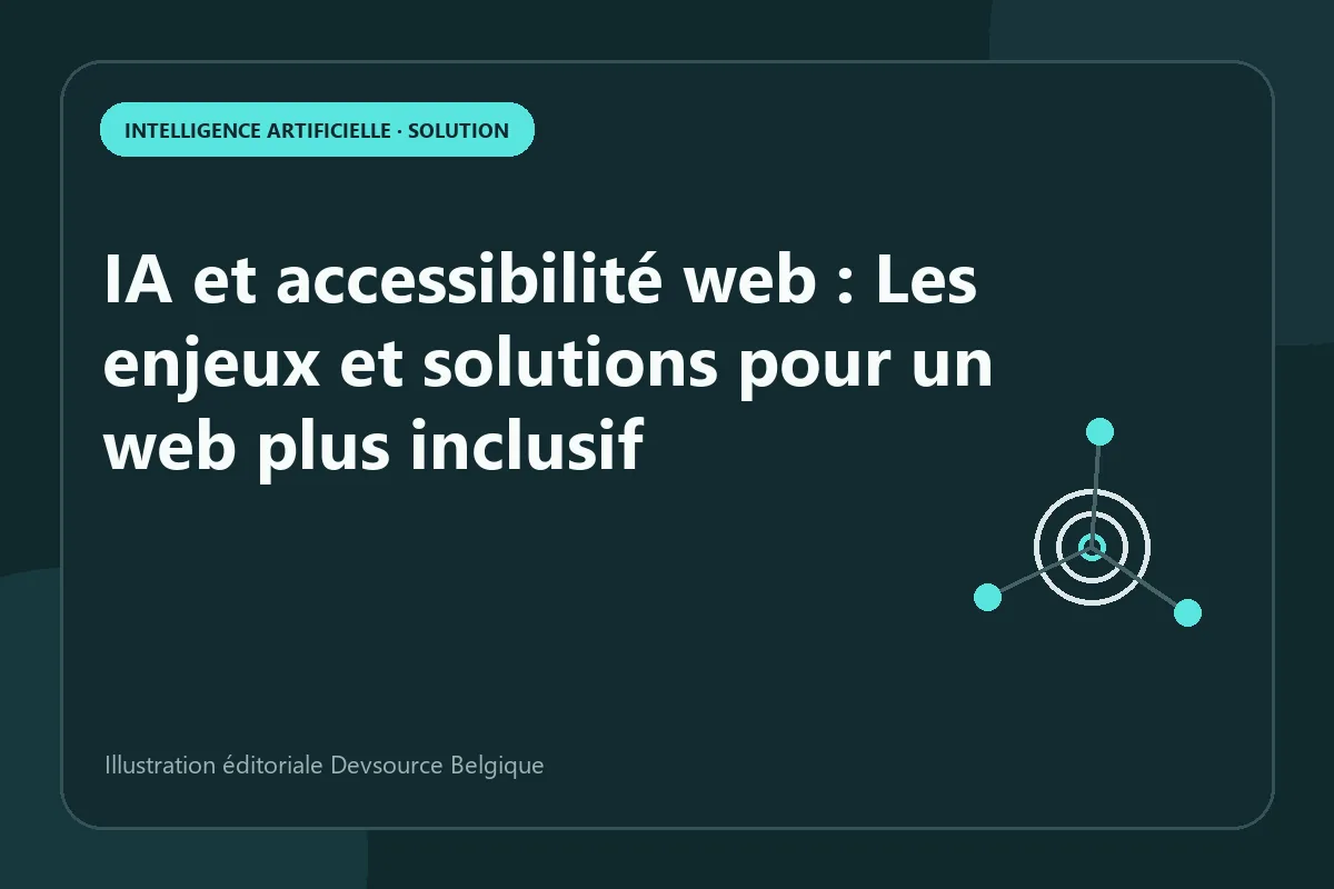 Solution : iA et accessibilité web : Les enjeux et solutions pour un web plus inclusif