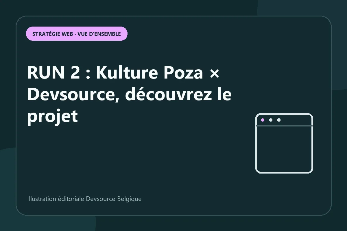 Article : rUN 2 : Kulture Poza × Devsource, découvrez le projet