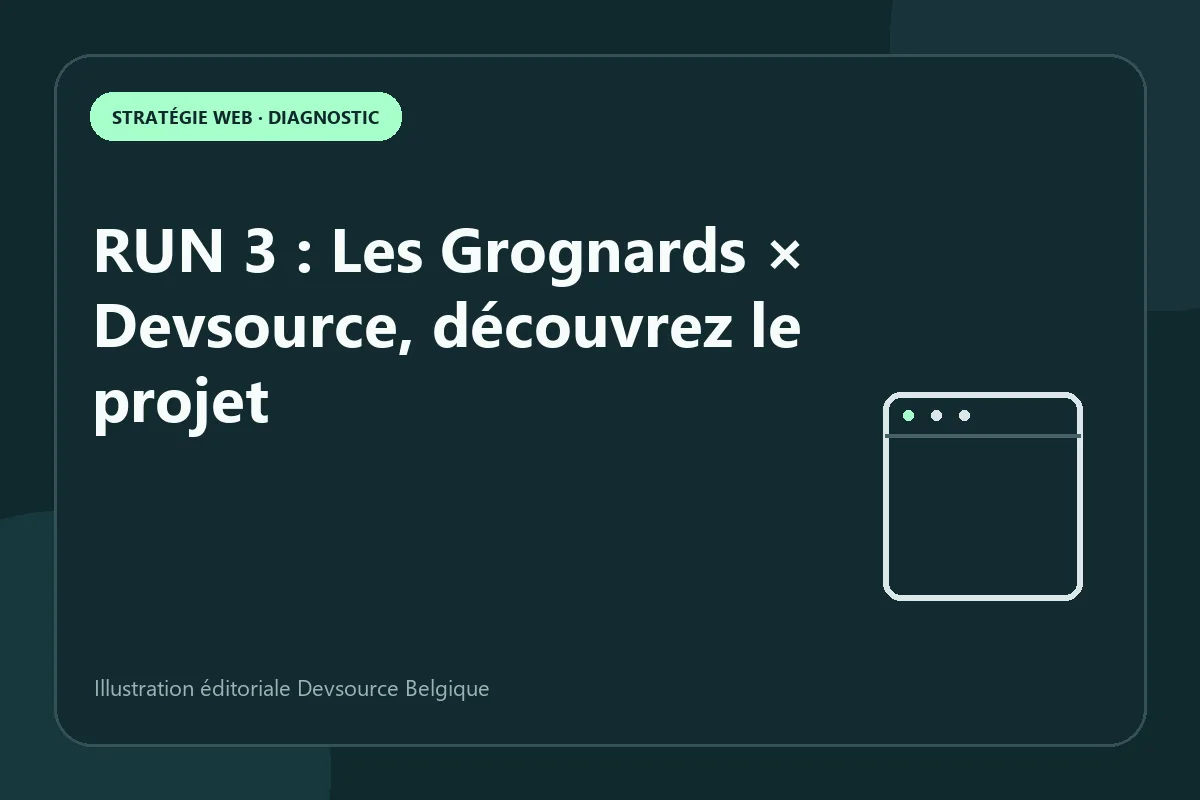 Diagnostic : rUN 3 : Les Grognards × Devsource, découvrez le projet