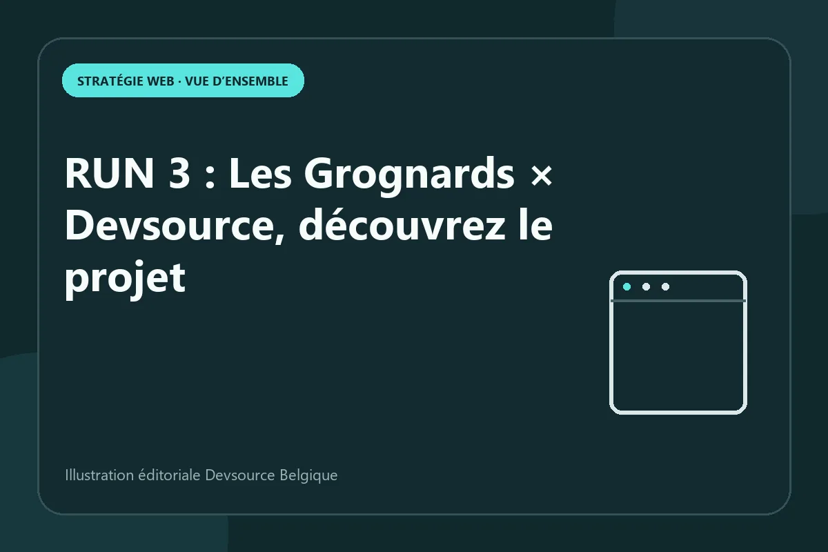 Article : rUN 3 : Les Grognards × Devsource, découvrez le projet