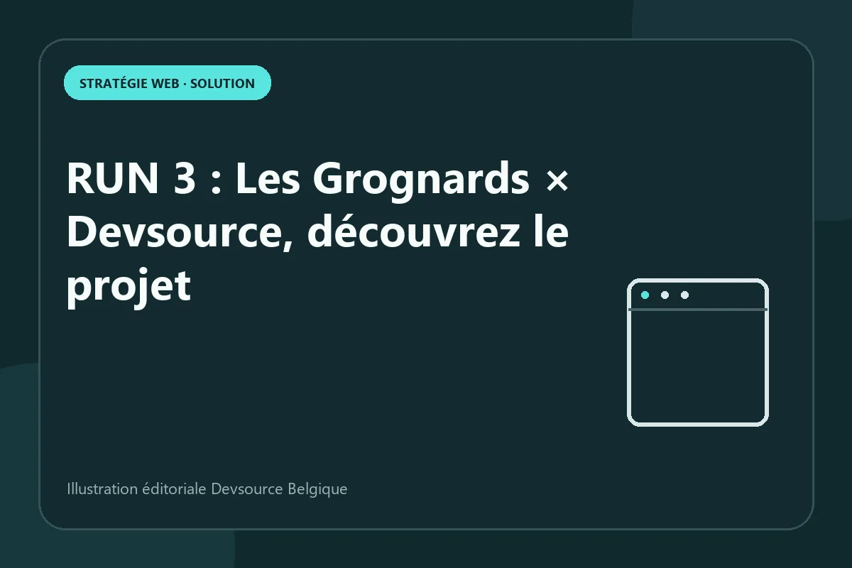 Solution : rUN 3 : Les Grognards × Devsource, découvrez le projet