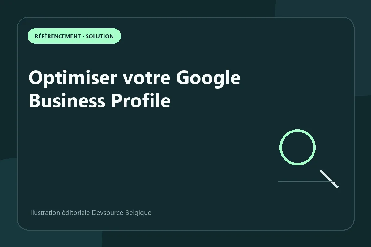 Solution : optimiser votre Google Business Profile