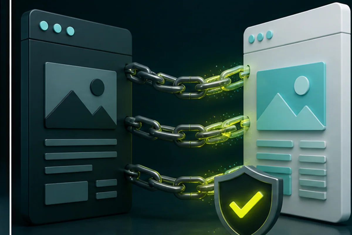 Illustration de la résolution de « Perte de backlinks après une migration de site » : système remis en état et vérifié