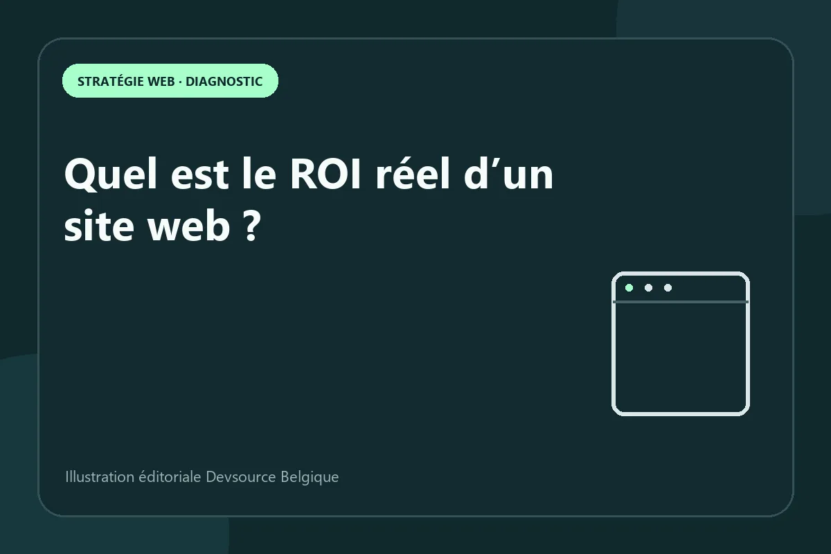 Diagnostic : quel est le ROI réel d’un site web