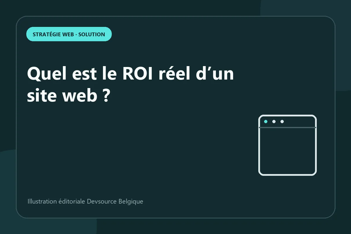 Solution : quel est le ROI réel d’un site web