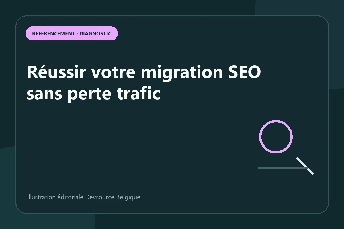 Diagnostic : réussir votre migration SEO sans perte trafic