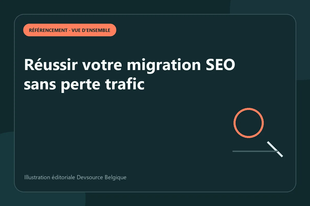 Article : réussir votre migration SEO sans perte trafic