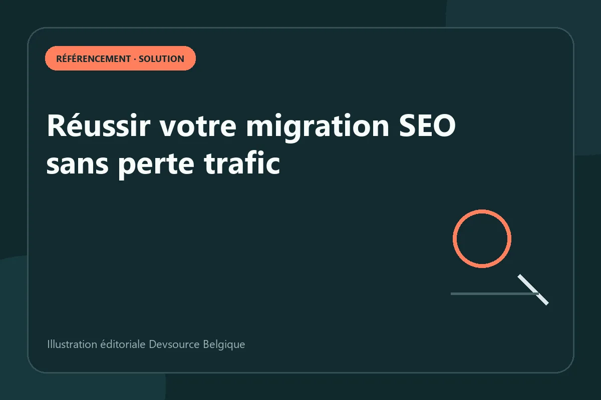 Solution : réussir votre migration SEO sans perte trafic