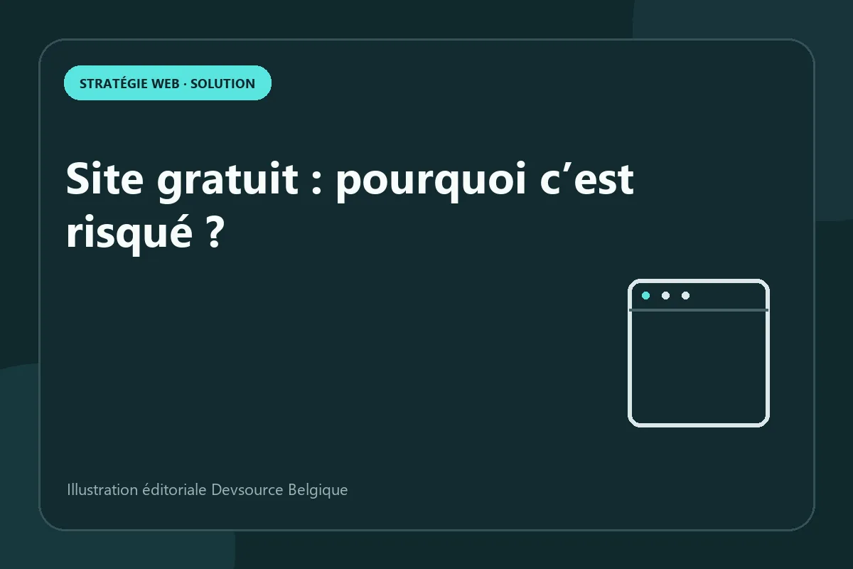 Solution : site gratuit : pourquoi c’est risqué
