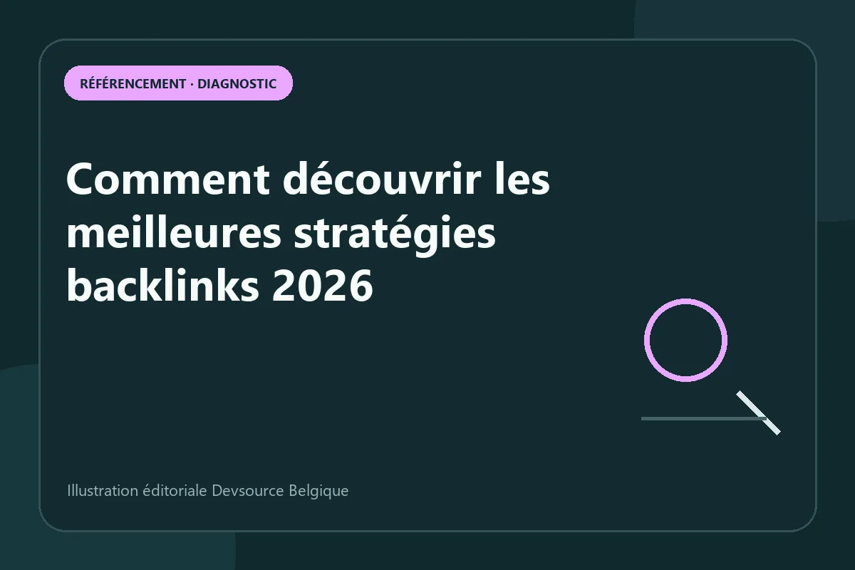 Diagnostic : comment découvrir les meilleures stratégies backlinks 2026