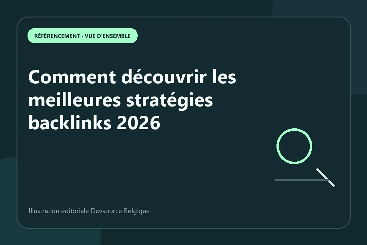 Article : comment découvrir les meilleures stratégies backlinks 2026