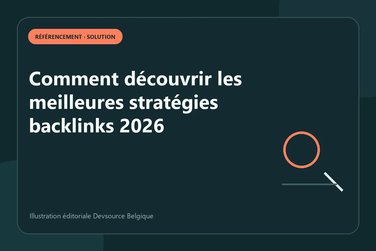 Solution : comment découvrir les meilleures stratégies backlinks 2026
