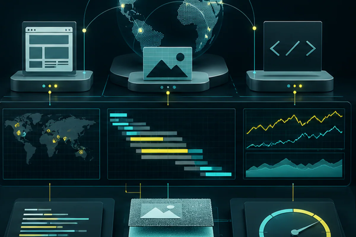 Illustration du diagnostic pour « Temps de réponse serveur WordPress trop élevé » : analyse des signaux techniques avant correction