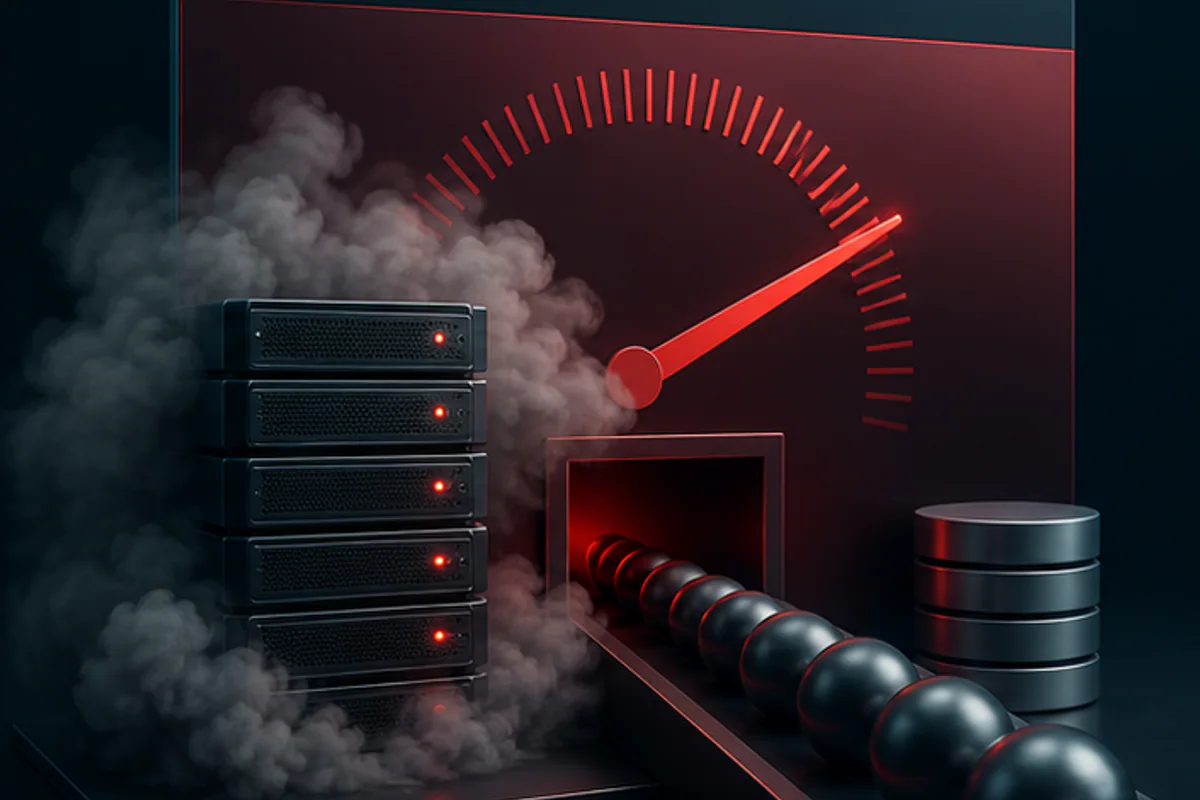 Illustration éditoriale de l’article « Temps de réponse serveur WordPress trop élevé »