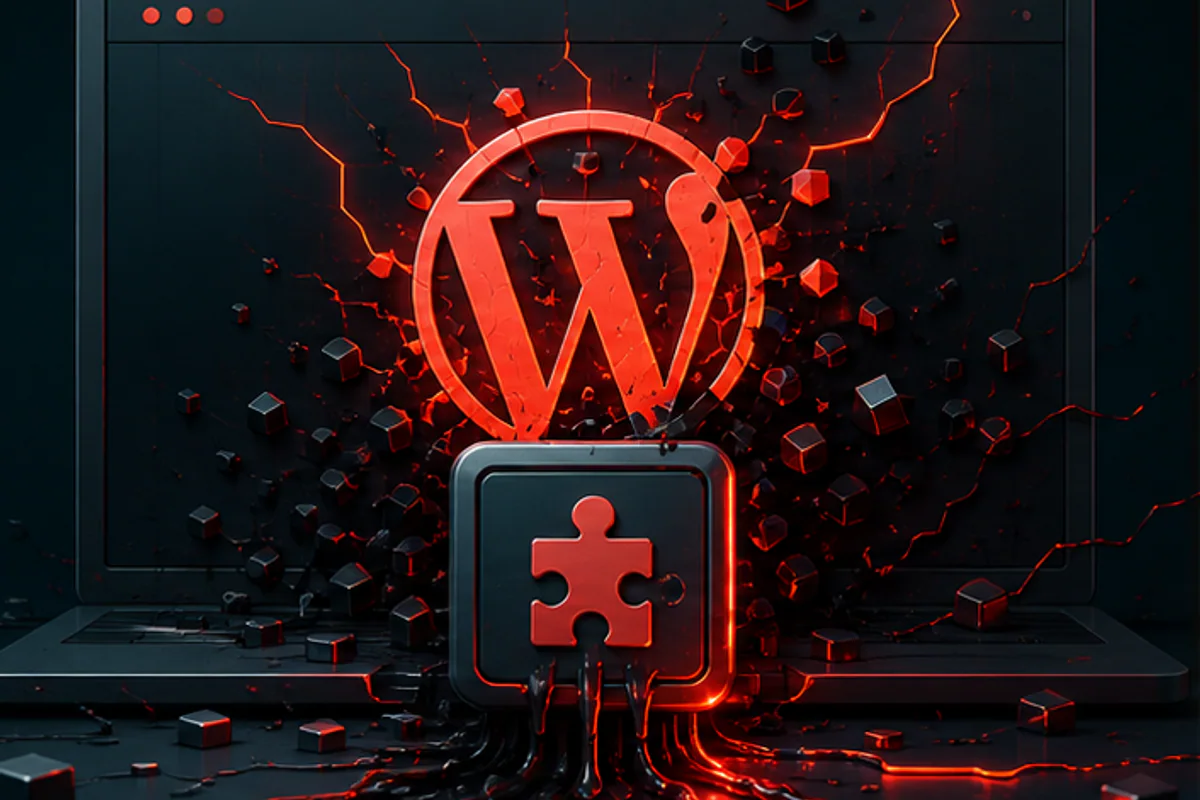 Illustration éditoriale de l’article « Site WordPress infecté après l’installation d’un plugin »