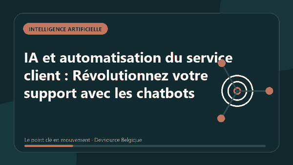 Animation : iA et automatisation du service client : Révolutionnez votre support avec les…
