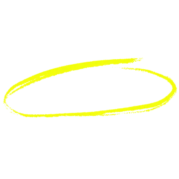 Cercle jaune dessiné à la main Devsource