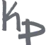 Logo Client Devsource - monogramme KP, référence client Devsource