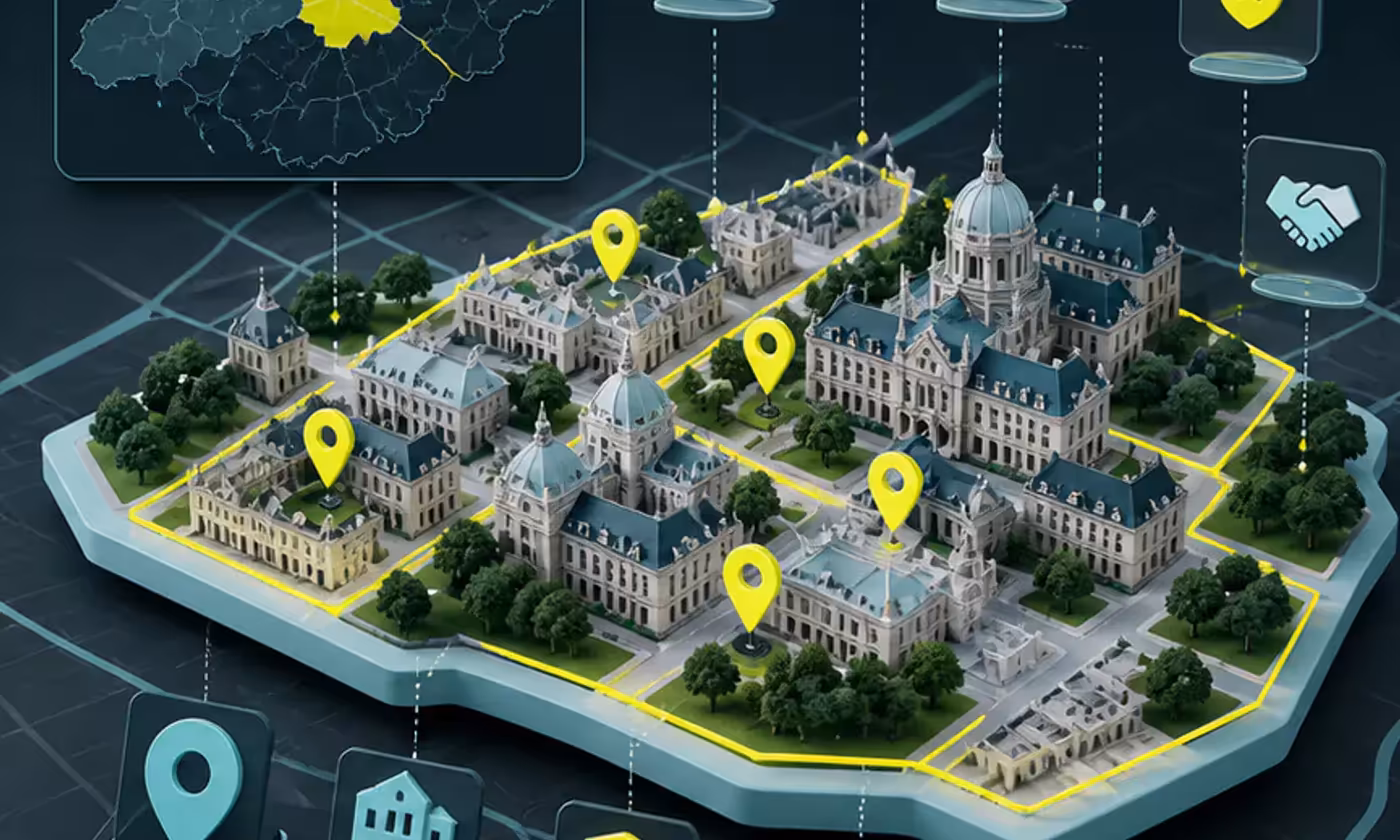 Illustration du contexte local et des signaux de confiance SEO à Etterbeek