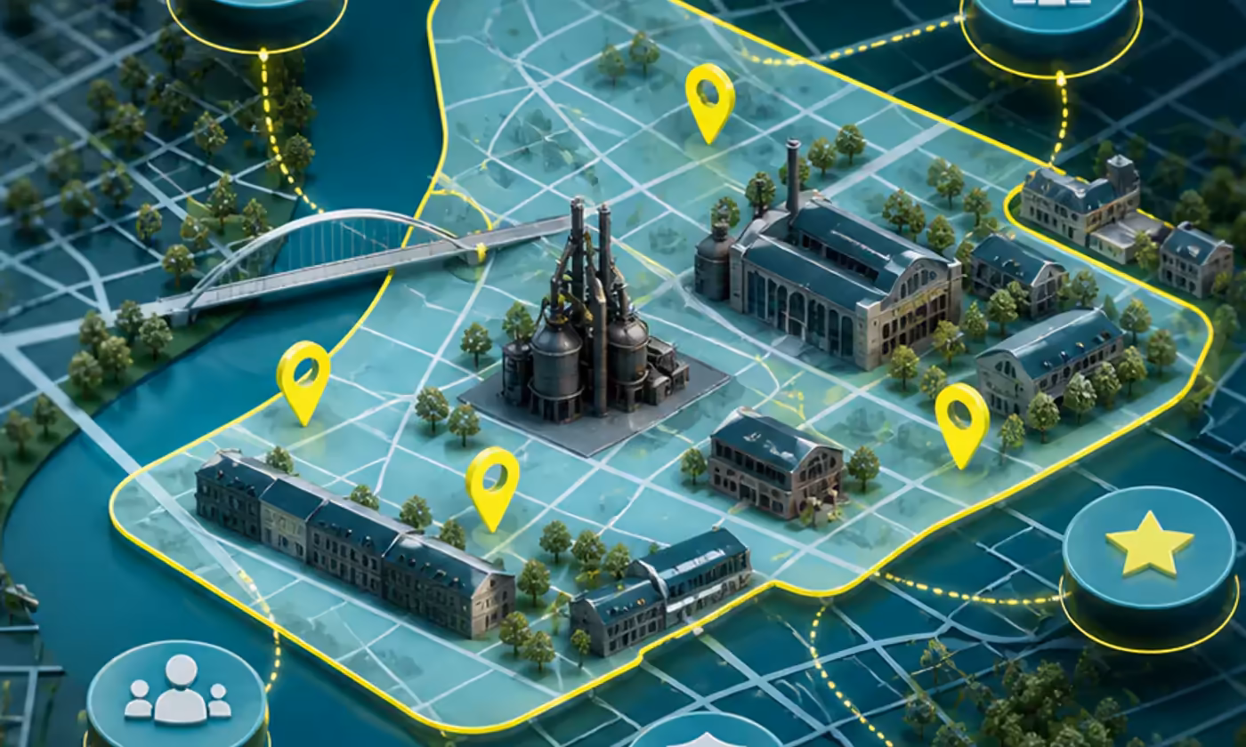 Illustration du contexte local et des signaux de confiance SEO à Herstal