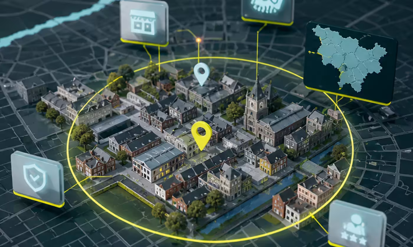 Illustration du contexte local et des signaux de confiance SEO à Mouscron