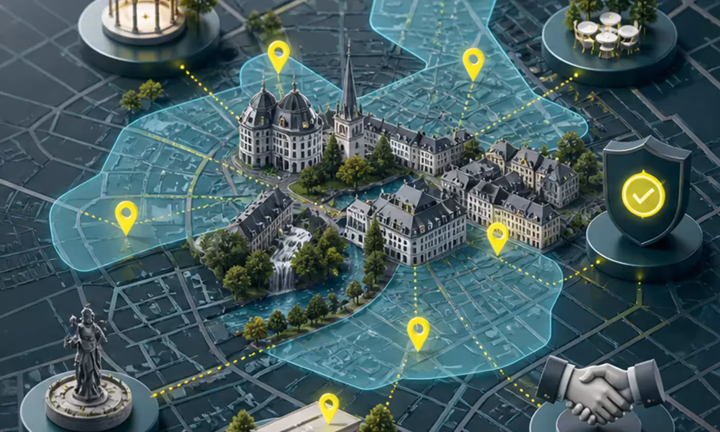 Illustration du contexte local et des signaux de confiance SEO à Spa